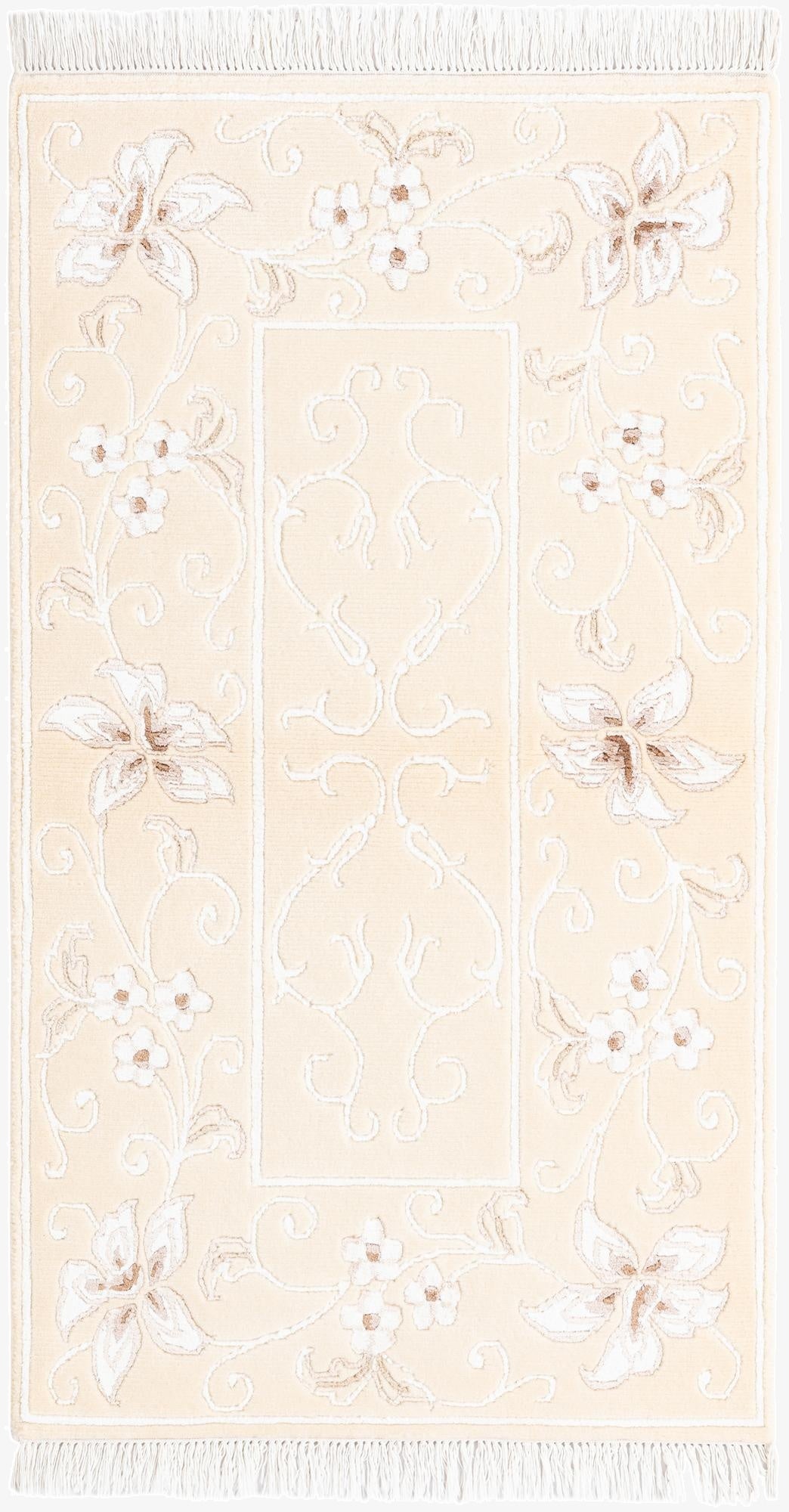 2' 7 x 4' 8  Hand Knotted Darya Wool Rug