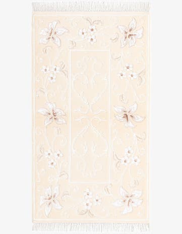 2' 7 x 4' 8 Hand Knotted Darya Wool Rug