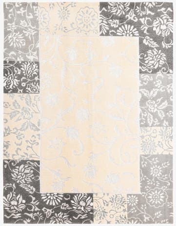 5' 10 x 7' 10 Hand Knotted Darya Wool Rug