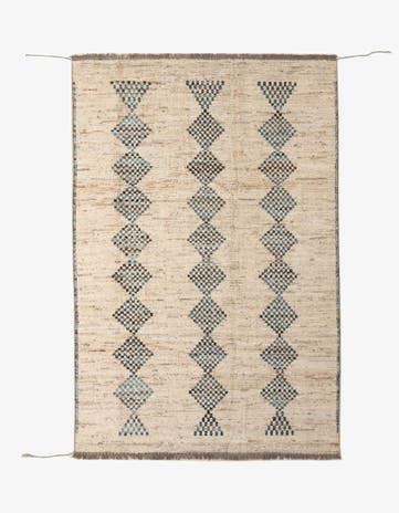 6' 6 x 9' 7 Hand Knotted Darya Wool Rug
