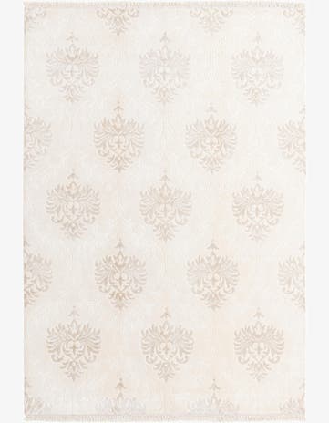 5' 7 x 8' Hand Knotted Darya Wool Rug