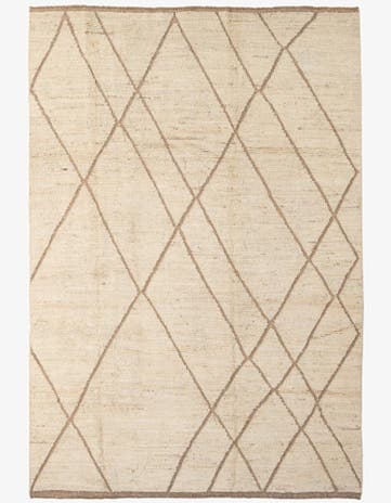 6' 7 x 9' 9 Hand Knotted Darya Wool Rug