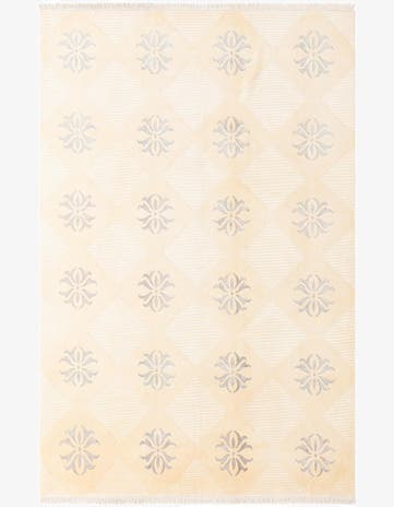 6' 7 x 9' 10 Hand Knotted Darya Wool Rug