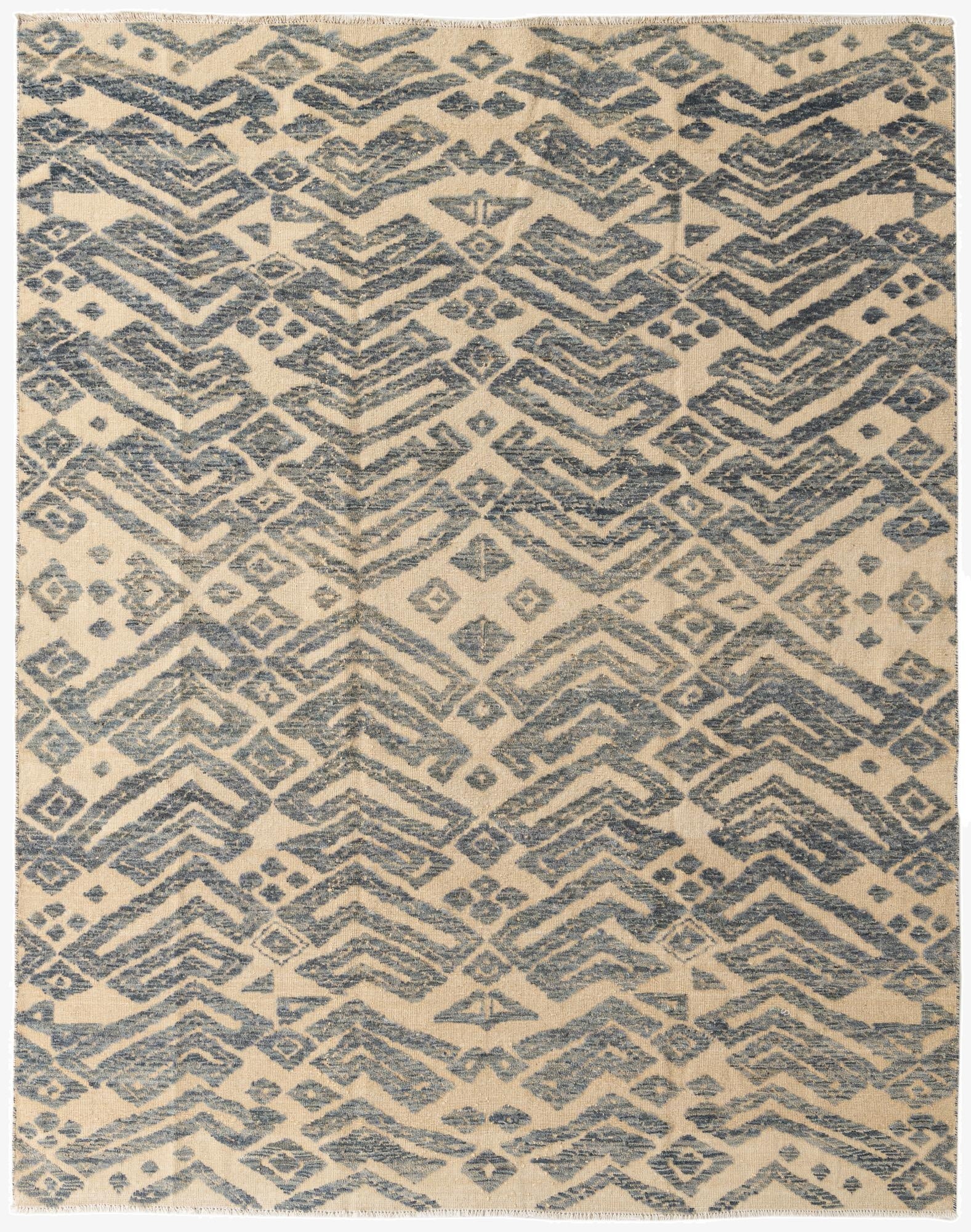 8' 1 x 10' 4  Hand Knotted Darya Wool Rug