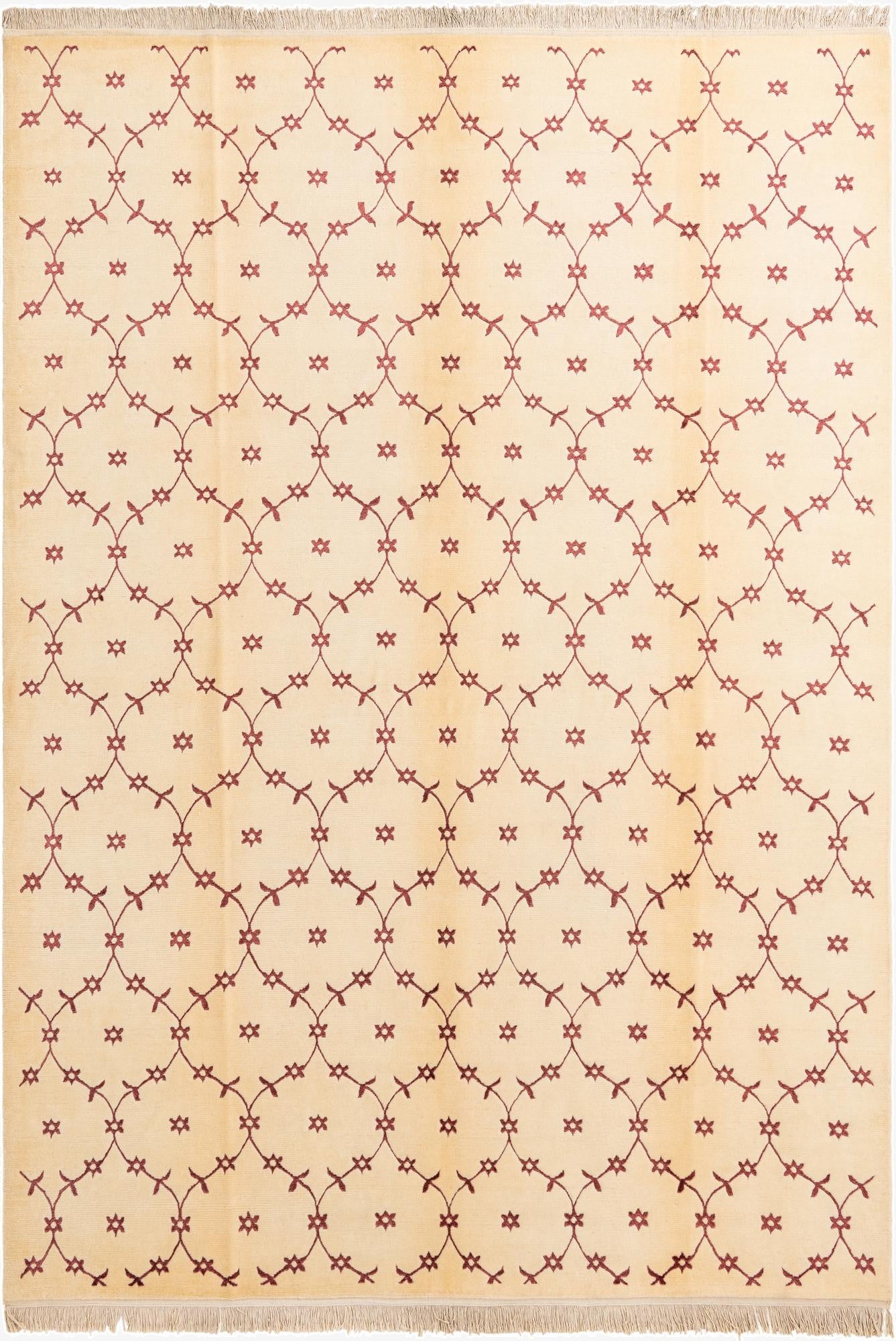 8' 2 x 11' 6  Hand Knotted Darya Wool Rug