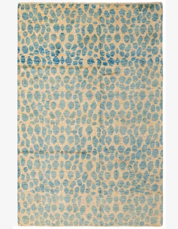 6' 6 x 9' 9 Hand Knotted Darya Wool Rug