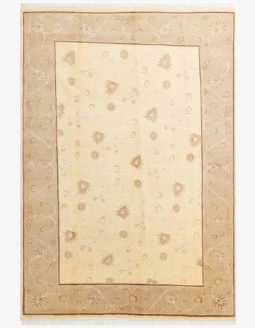 6' 8 x 9' 8 Hand Knotted Darya Wool Rug