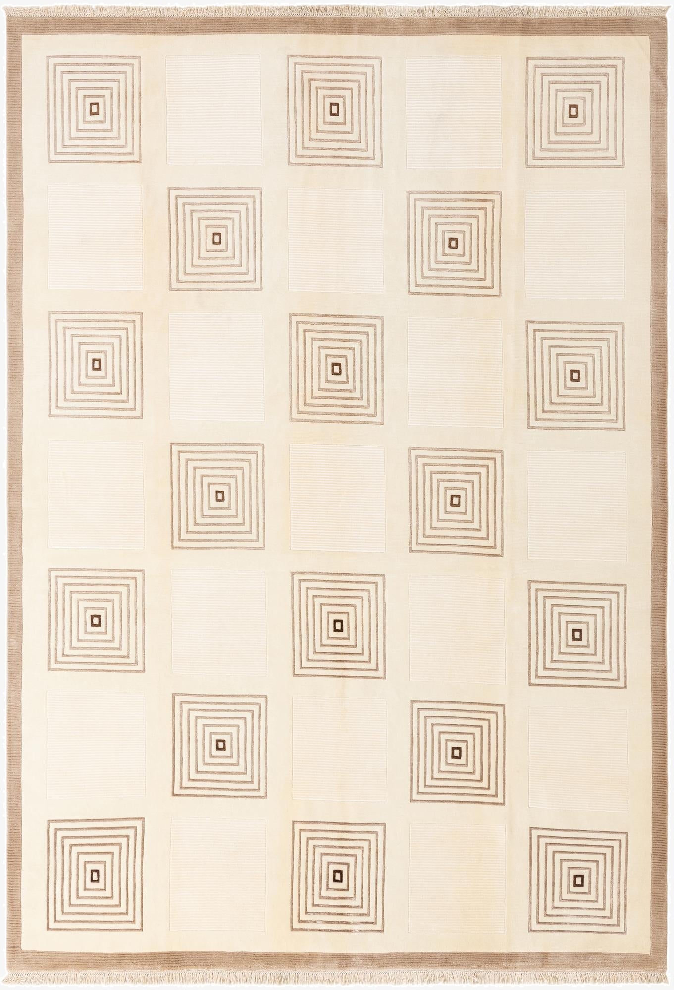 8' 1 x 11' 7  Hand Knotted Darya Wool Rug