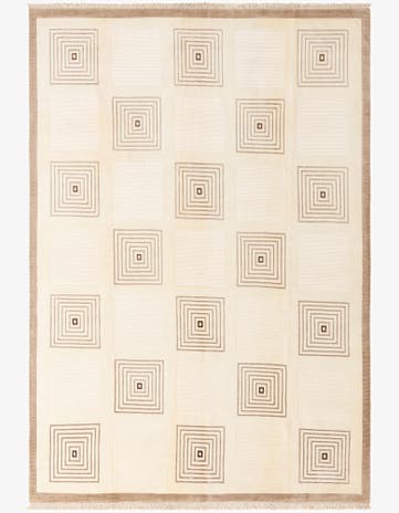 8' 1 x 11' 7 Hand Knotted Darya Wool Rug