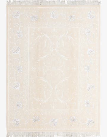 5' 10 x 7' 10 Hand Knotted Darya Wool Rug