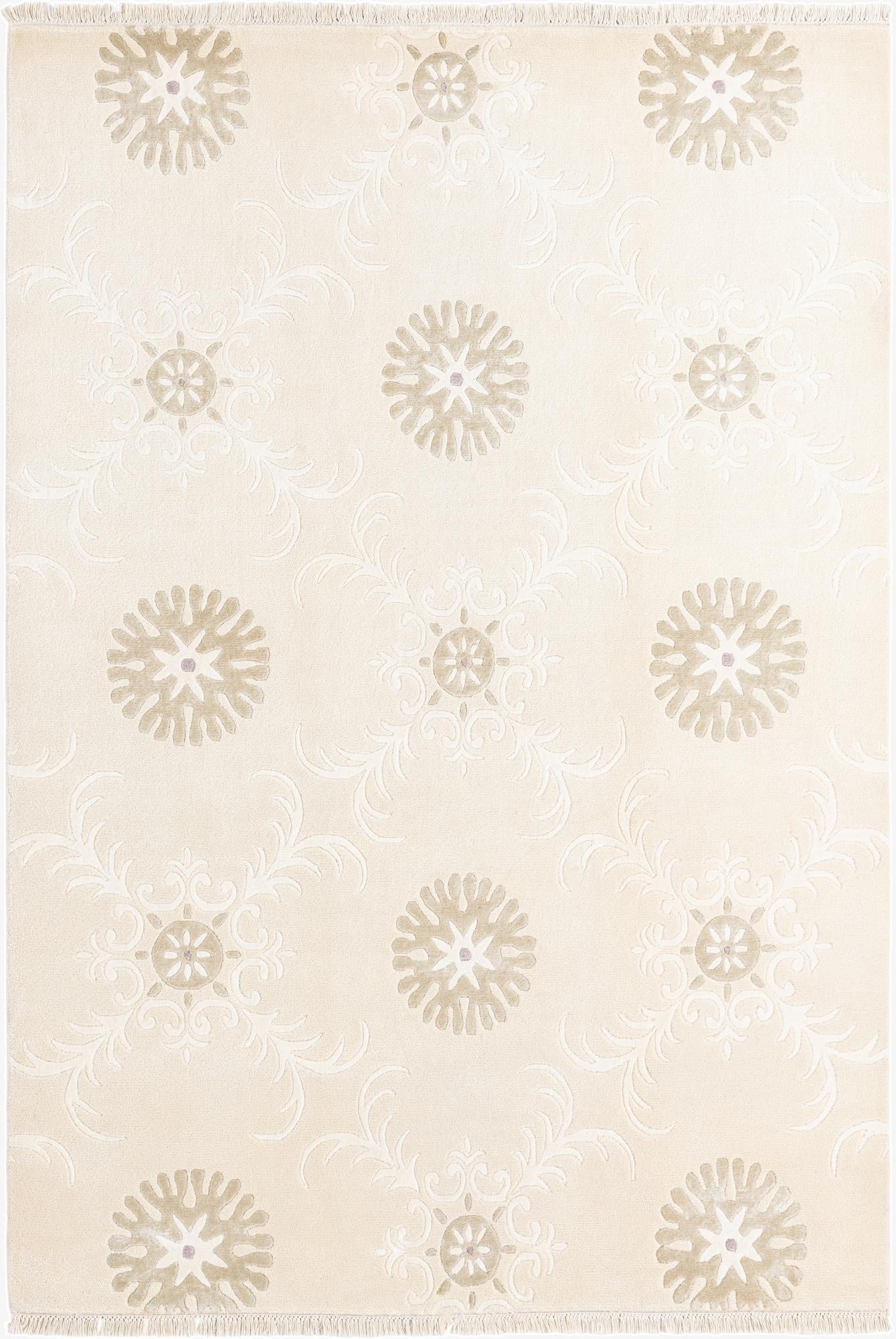 5' 6 x 8' 2  Hand Knotted Darya Wool Rug