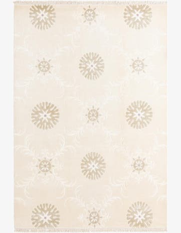 5' 6 x 8' 2 Hand Knotted Darya Wool Rug