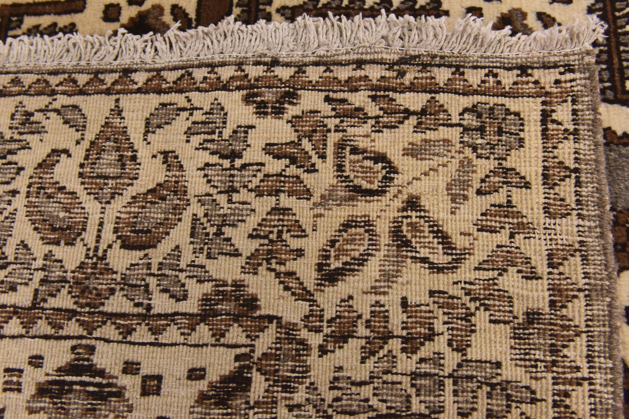 7' 9 x 11' 3 Hand Knotted Ferdos Persian Wool Rug