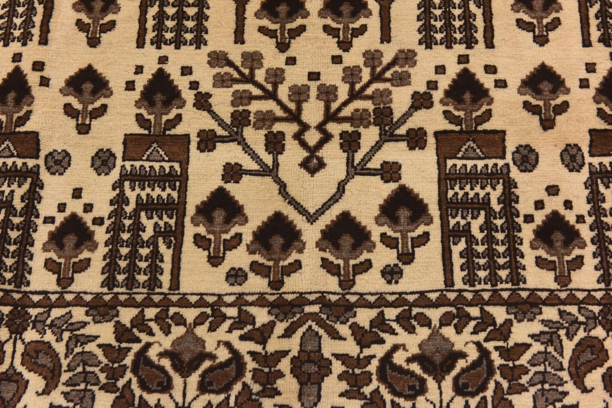 7' 9 x 11' 3 Hand Knotted Ferdos Persian Wool Rug