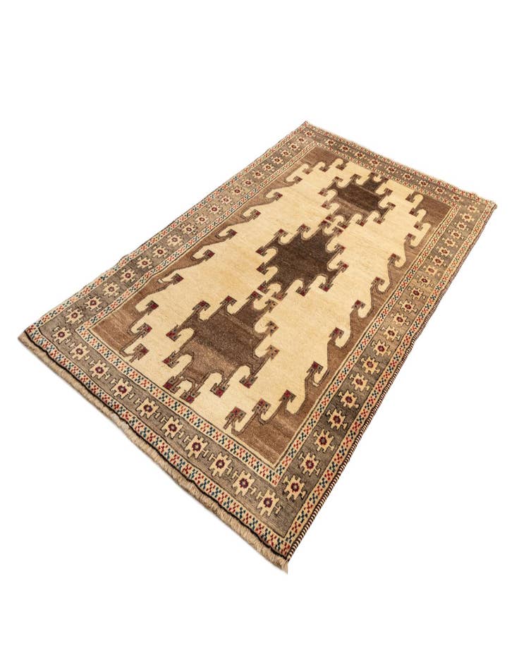 Detail image of 4' 1 x 6' 11 Gabbeh Wool Rug