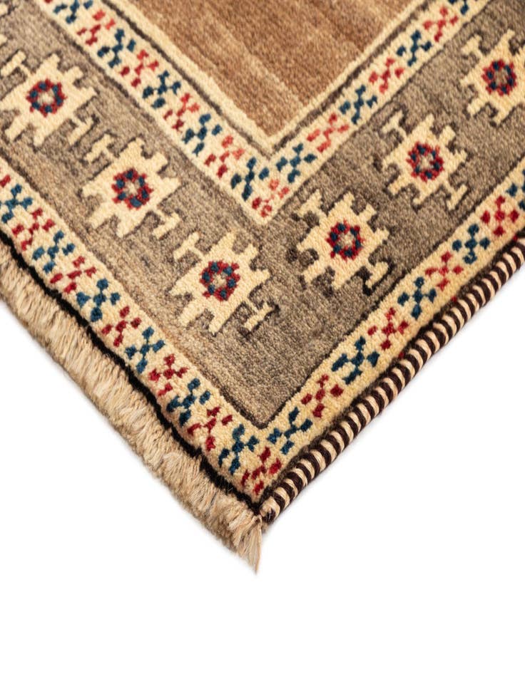 Detail image of 4' 1 x 6' 11 Gabbeh Wool Rug