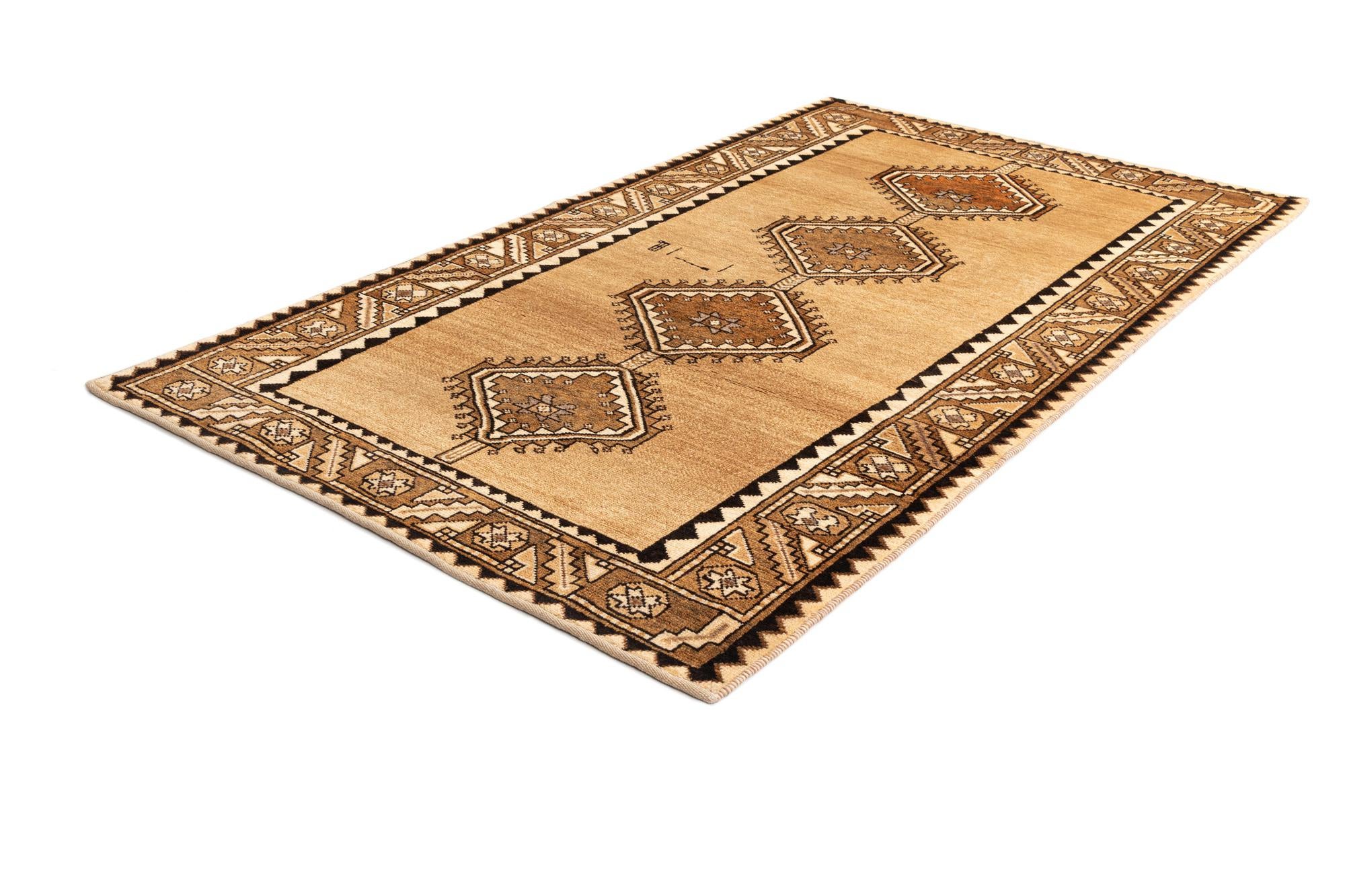 3' 11 x 7' Gabbeh Wool Rug