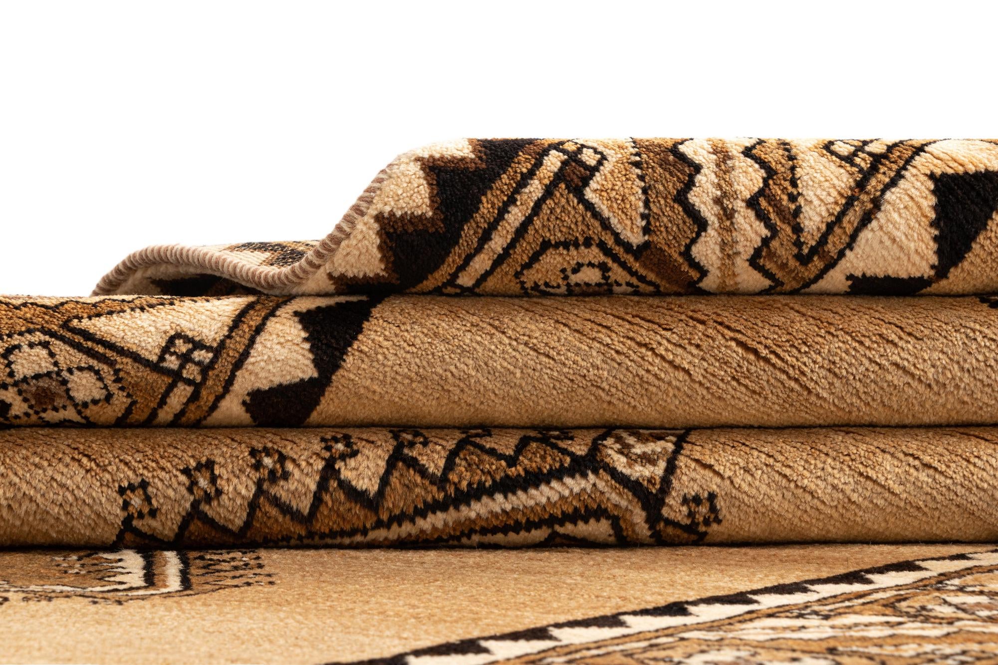 3' 11 x 7' Gabbeh Wool Rug