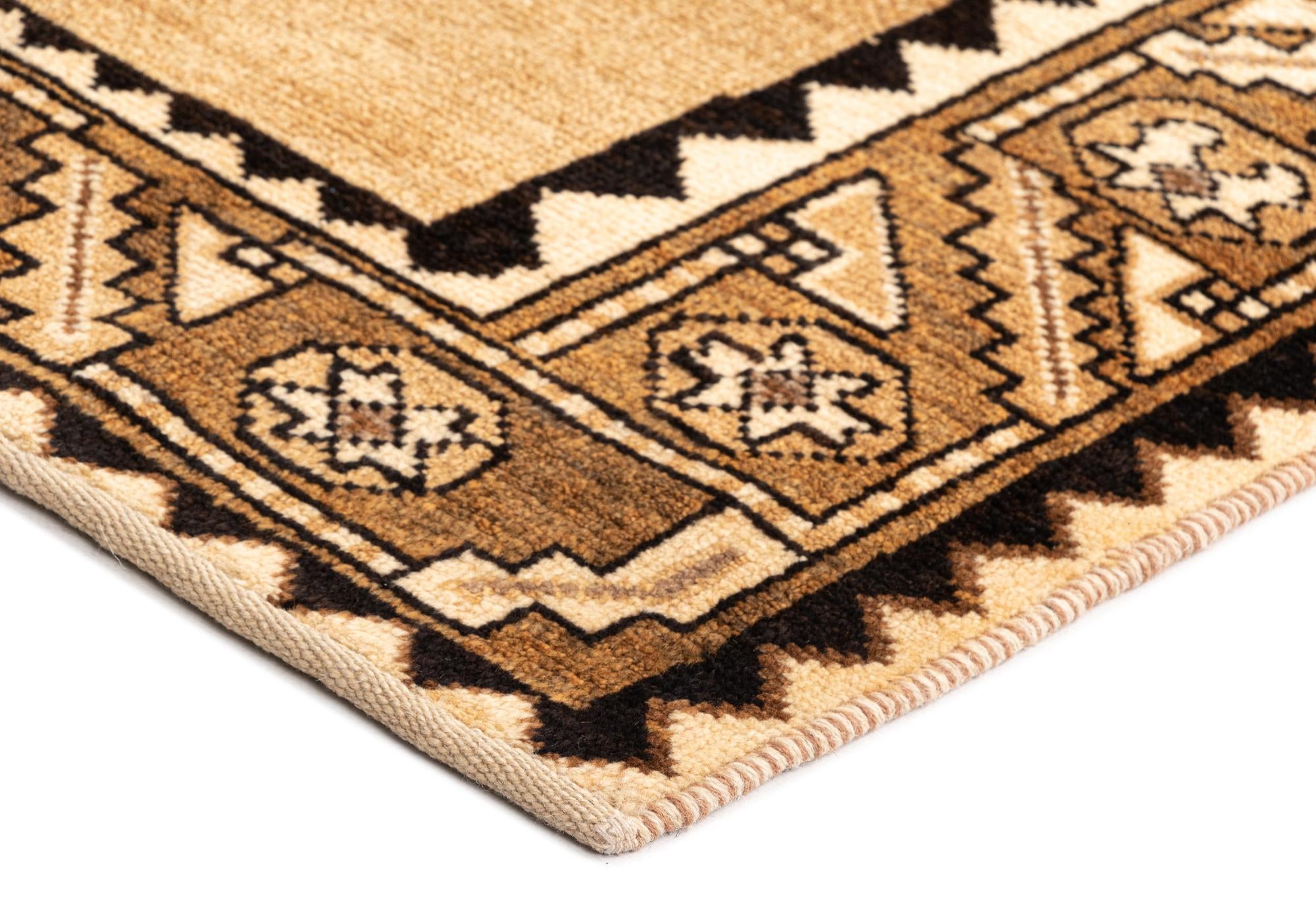 3' 11 x 7' Gabbeh Wool Rug