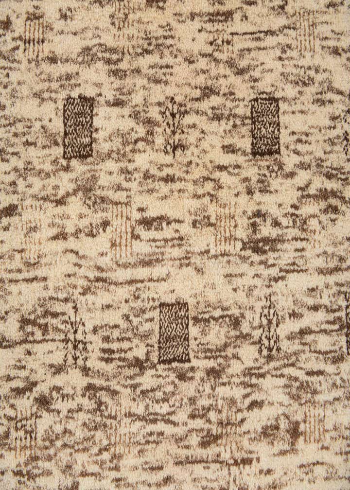 4' 8 x 6' 10 Hand Knotted Gabbeh Wool Rug