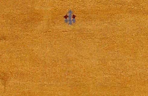 5' 7 x 8' Hand Knotted Gabbeh PastInv Wool Rug