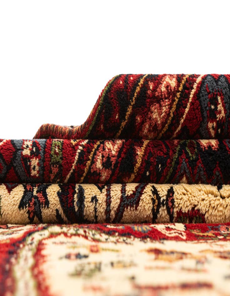 Detail image of 8' 4 x 10'  Hand Knotted Ghashghaei Persian Wool Rug