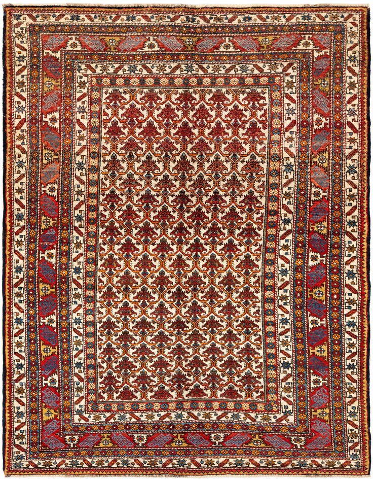 Detail image of 4' 8 x 6' 11 Ghashghai Rug
