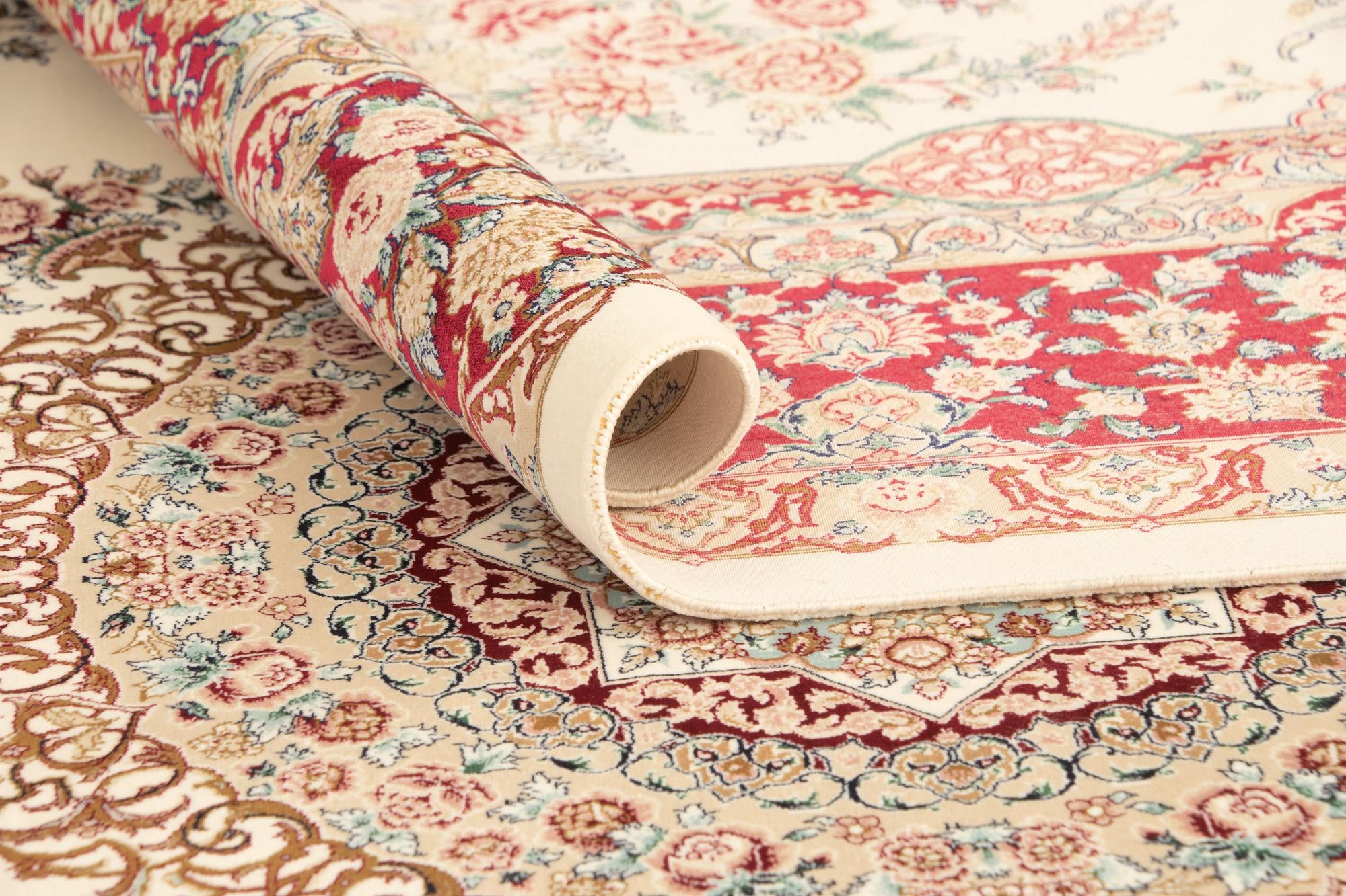 4' 9 x 7' 3 Ghom Design Rug
