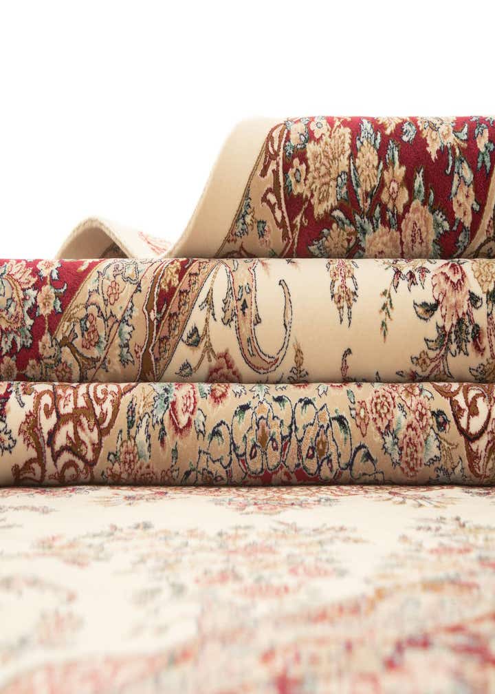 4' 9 x 7' 3 Ghom Design Rug