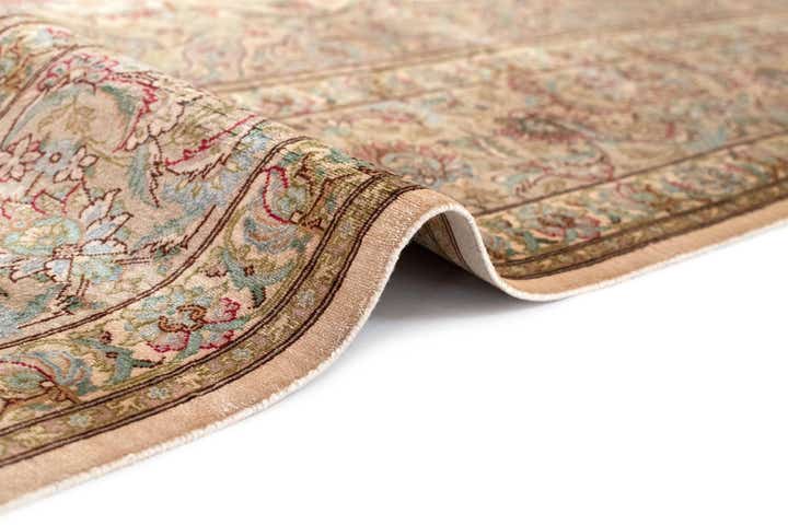 6' 6 x 9' 10 Ghom Silk Rug