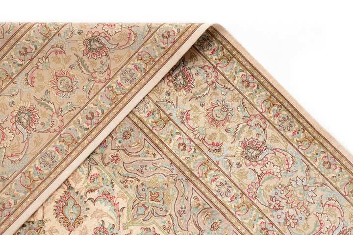 6' 6 x 9' 10 Ghom Silk Rug