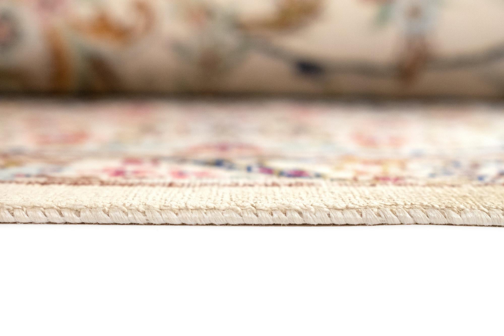4' 3 x 6' 7 Ghom Silk Rug