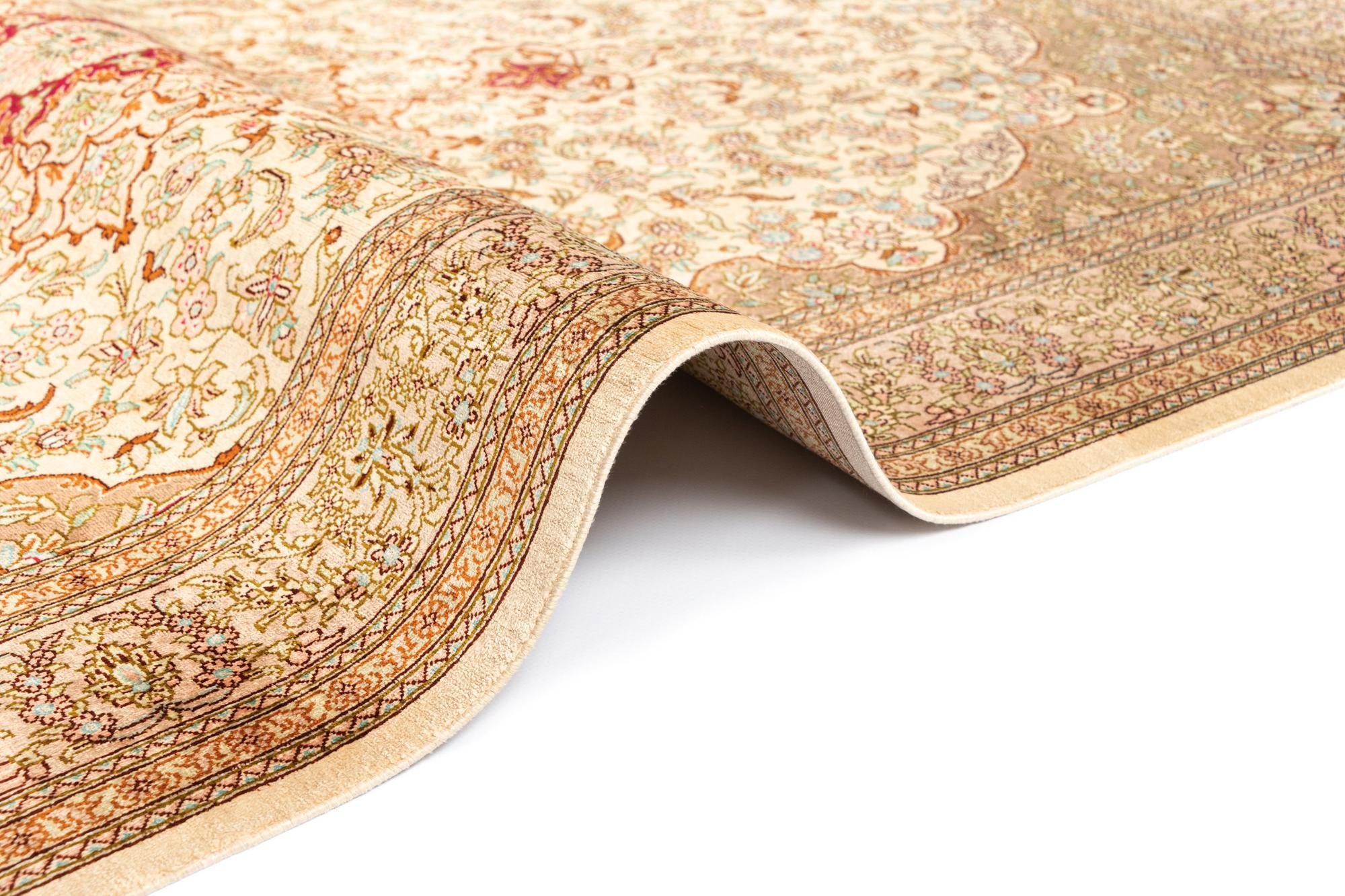 3' 3 x 5' Ghom Silk Rug