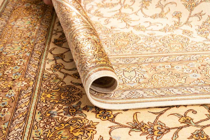 105cm x 150cm Ghom Silk Vloerkleed