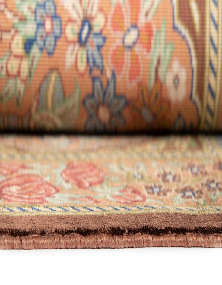Detail image of 1' 11 x 2' 11 Ghom Silk Rug