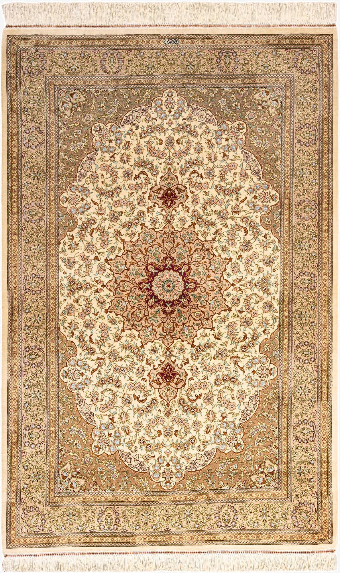 3' 3 x 5' Ghom Silk Rug