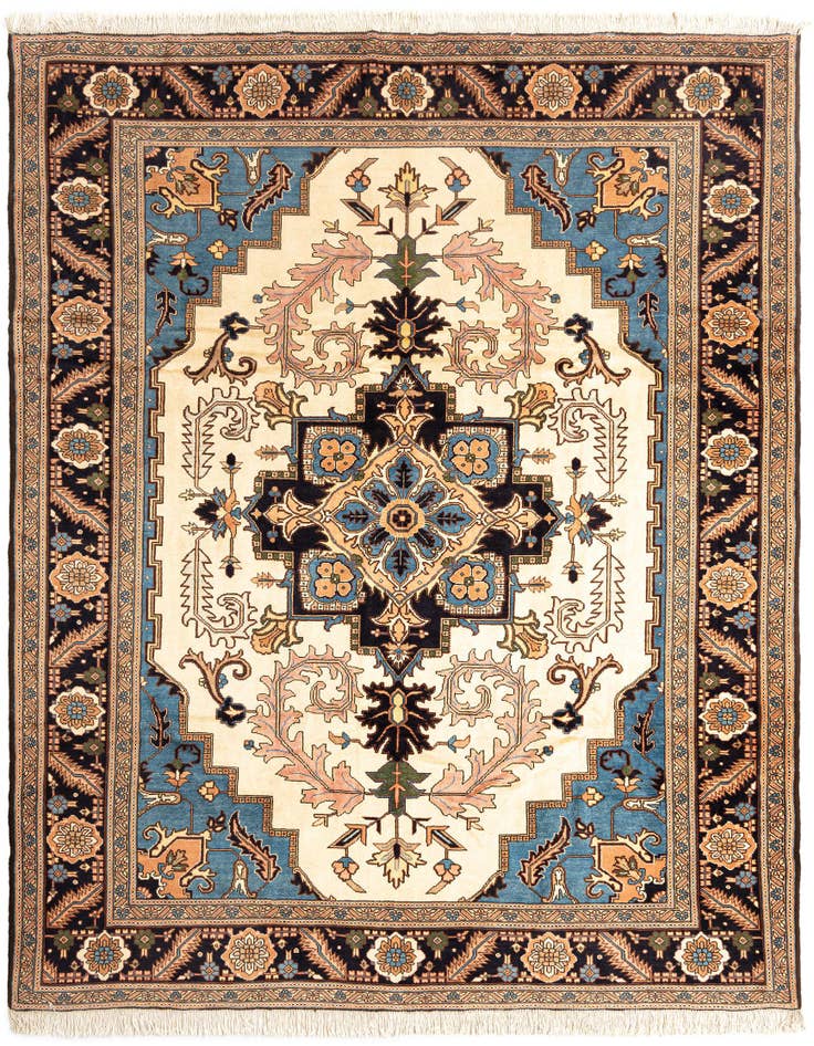 Detail image of 9' 9 x 10' 11 Hamedan Wool Rug