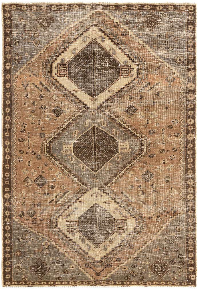 4' 2 x 6' 1 Hamedan Wool Rug