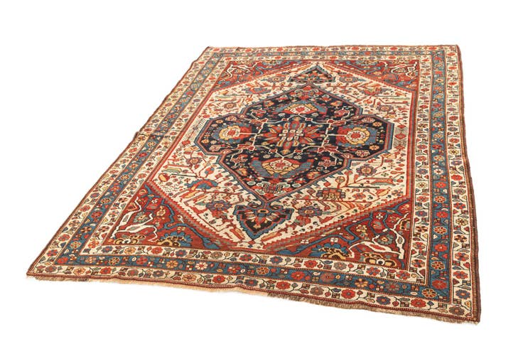 Detail image of 4' 11 x 6' 7 Hamedan Rug