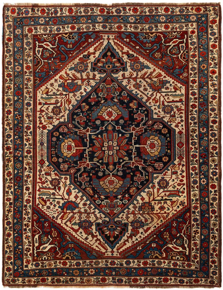 Detail image of 4' 11 x 6' 7 Hamedan Rug
