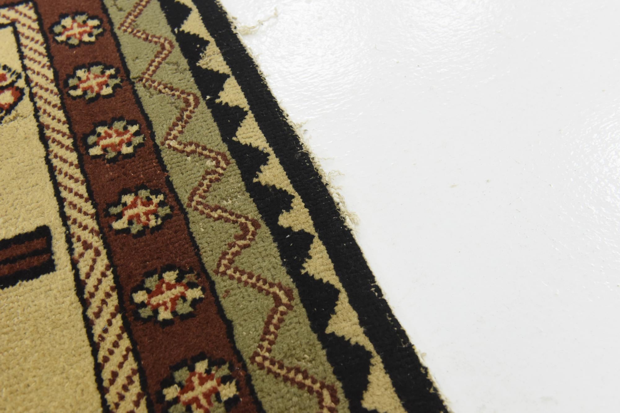 90cm x 160cm anudado a mano Hamedan Alfombra Lana
