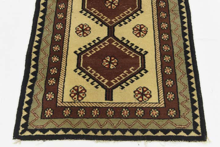 3' x 5' 3 Hand Knotted Hamedan Wool Rug