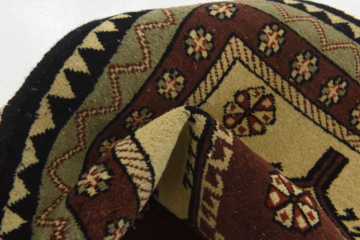 3' x 5' 3 Hand Knotted Hamedan Wool Rug