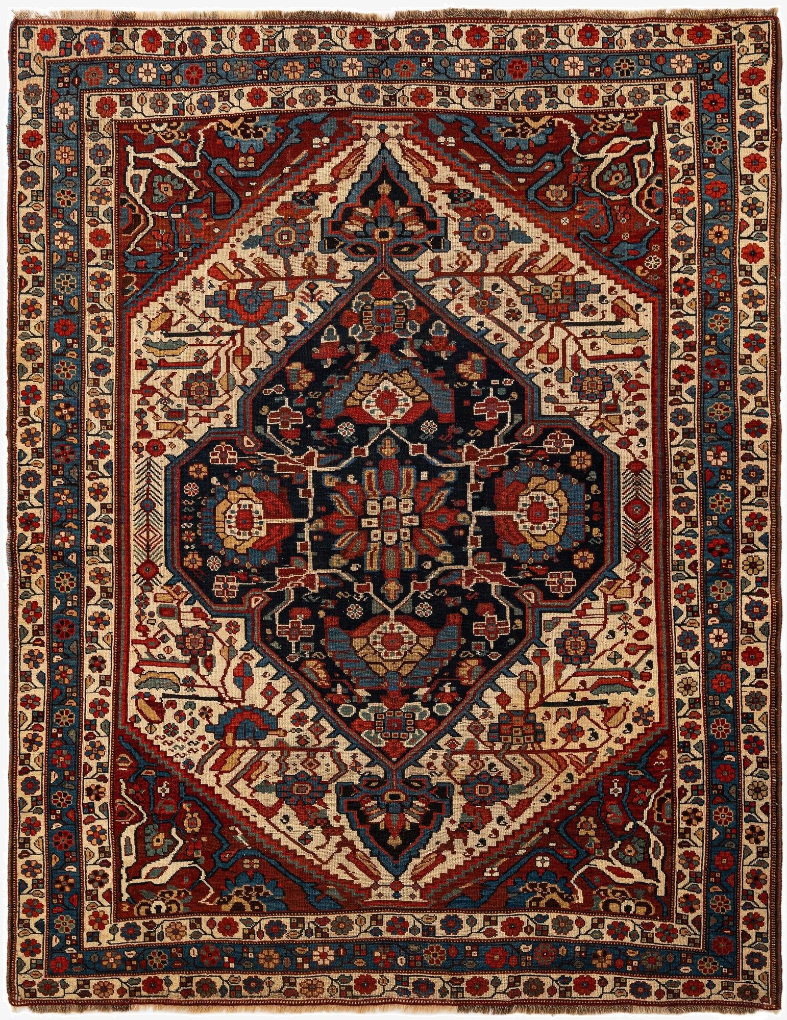 4' 11 x 6' 7 Hamedan Rug