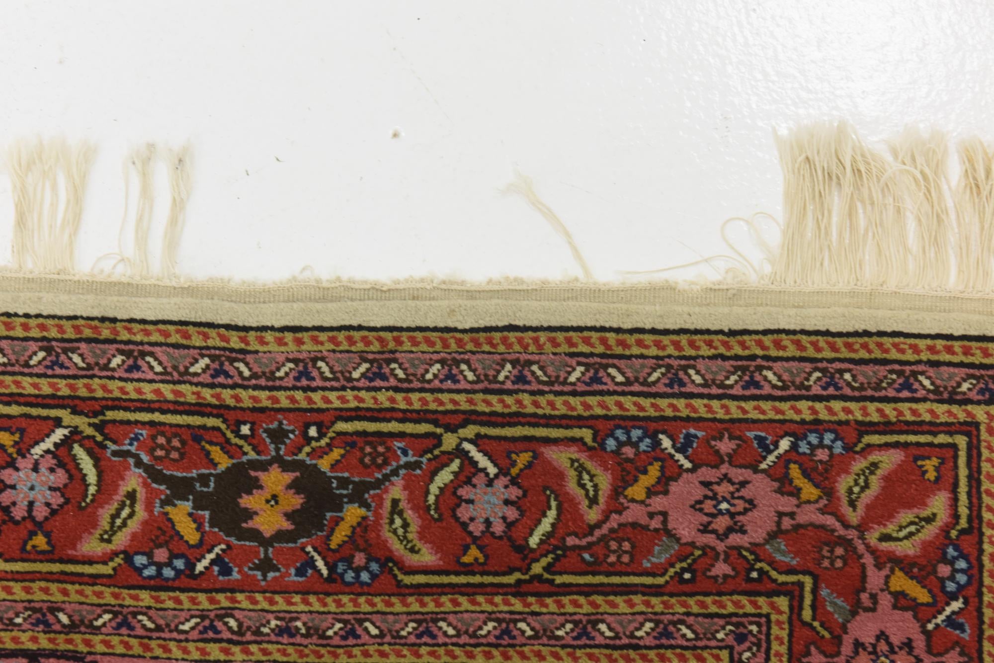6' 8 x 10' Hand Knotted Hereke Wool Rug