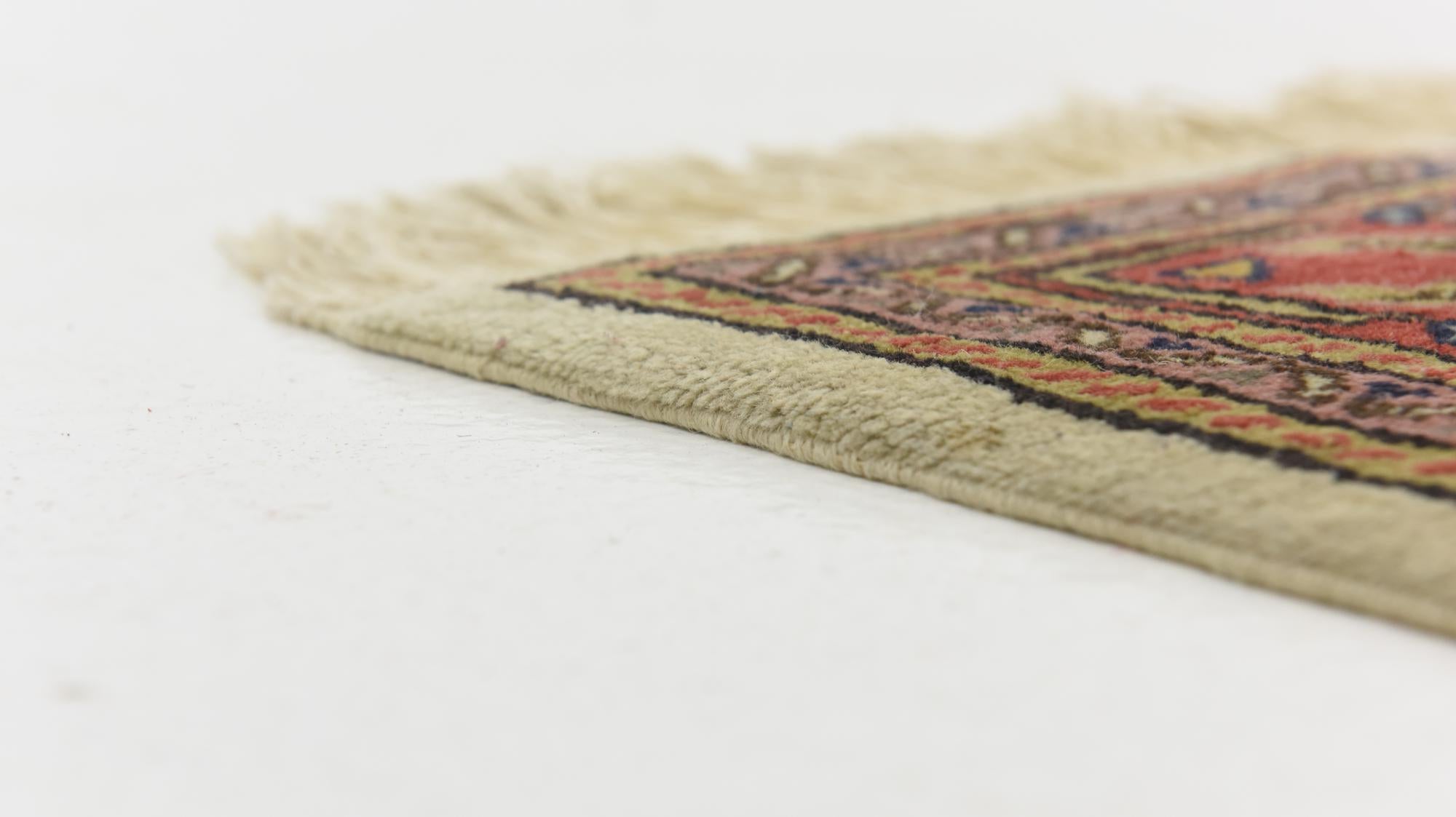 6' 8 x 10' Hand Knotted Hereke Wool Rug
