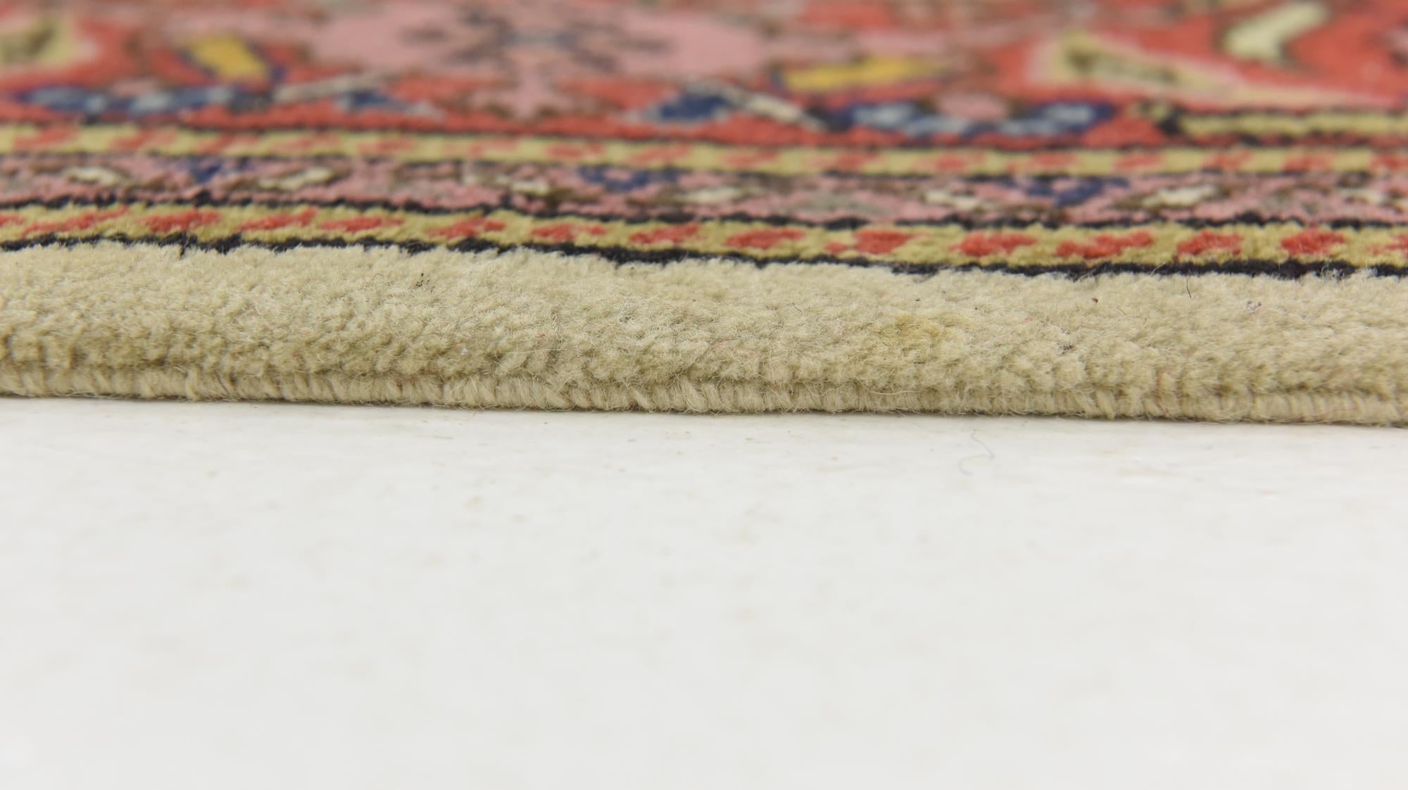6' 8 x 10' Hand Knotted Hereke Wool Rug