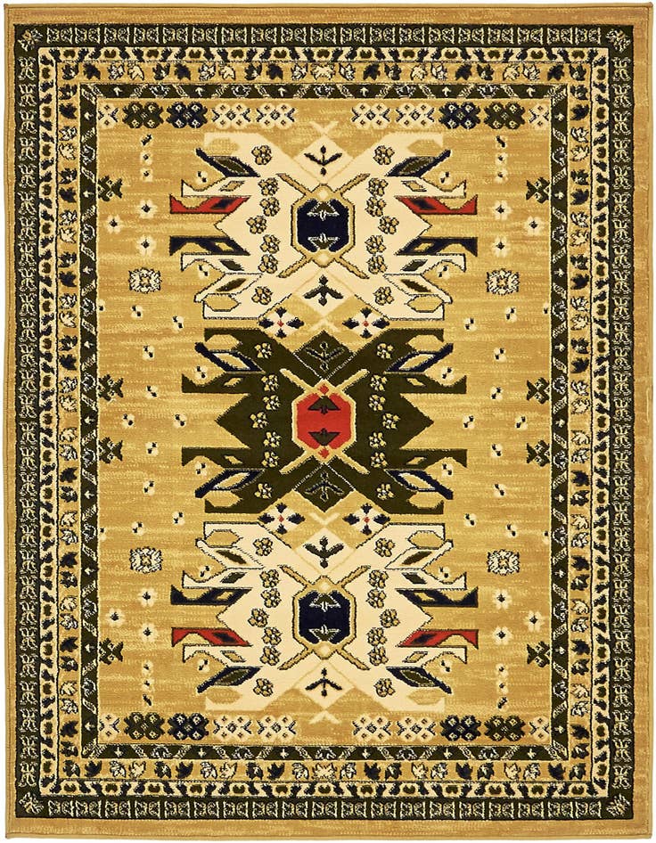 Detail image of 4' x 6' Heris Rug