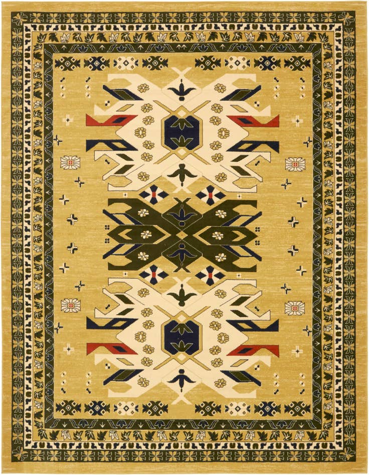 Detail image of 9' x 12' Heris Rug