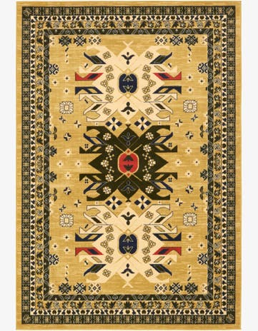 6' x 9' Heriz Design Rug